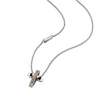 Collana Breil Donna Charming Cros in Acciaio Cristallo TJ1466 - TJ1466